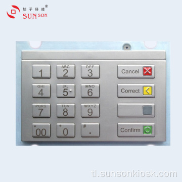 Katamtamang Laki ng Encryption PIN pad para sa Payment Kiosk